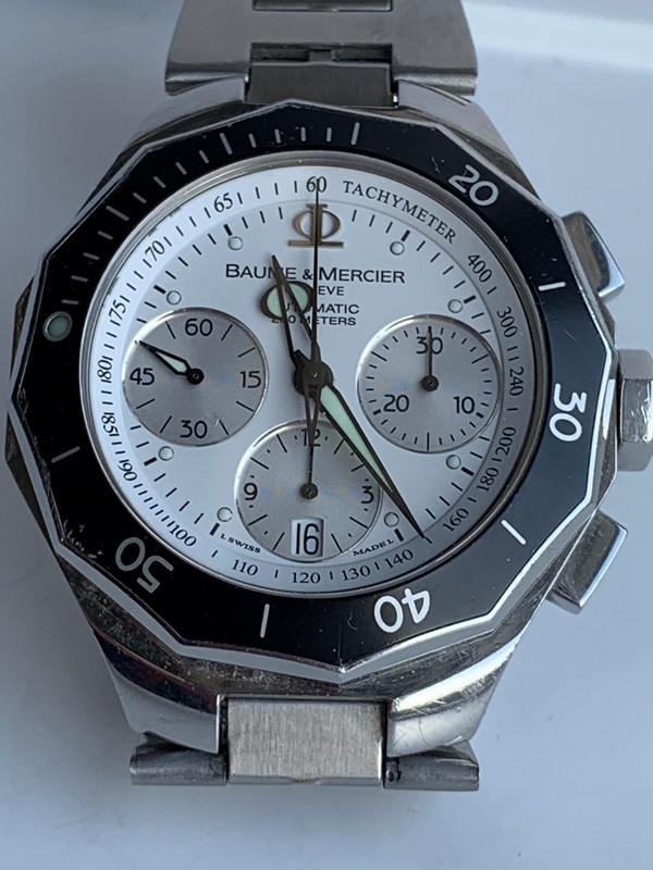 5889 Baume Mercier Riviera Diver Chronograph A Trebor s Vintage Watches
